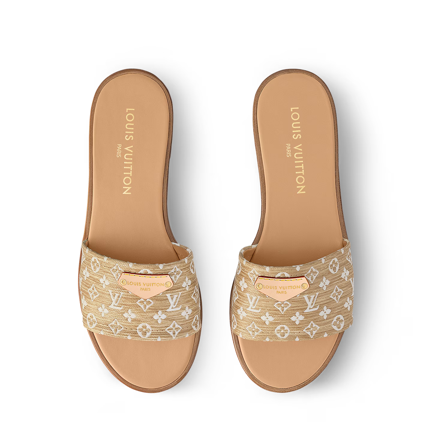 👡 Luksus Denim Sommer Slide Sandaler