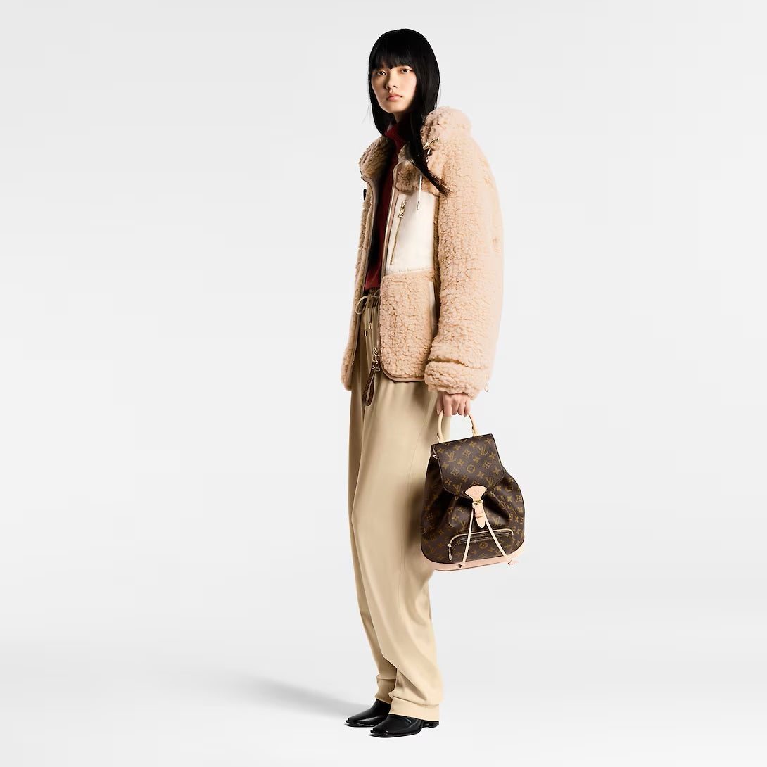Zaino di lusso con monogramma | Nuova ed elegante borsa con coulisse