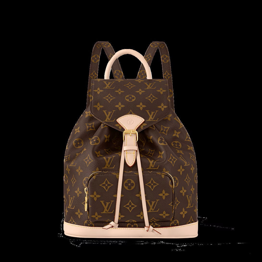 Zaino di lusso con monogramma | Nuova ed elegante borsa con coulisse