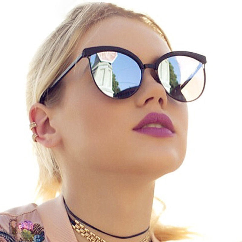 Gafas De Sol De marca De ojo De gato para mujer, Gafas De Sol De plástico De lujo, Gafas clásicas Retro Para exteriores, Gafas De Sol