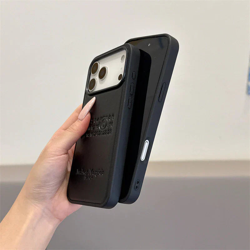 Luxe Minimalist Leathar Cás â €? iPhone 13A €?