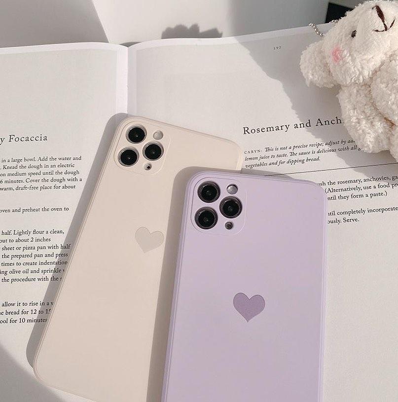 Srdečně matné pouzdro na iPhone